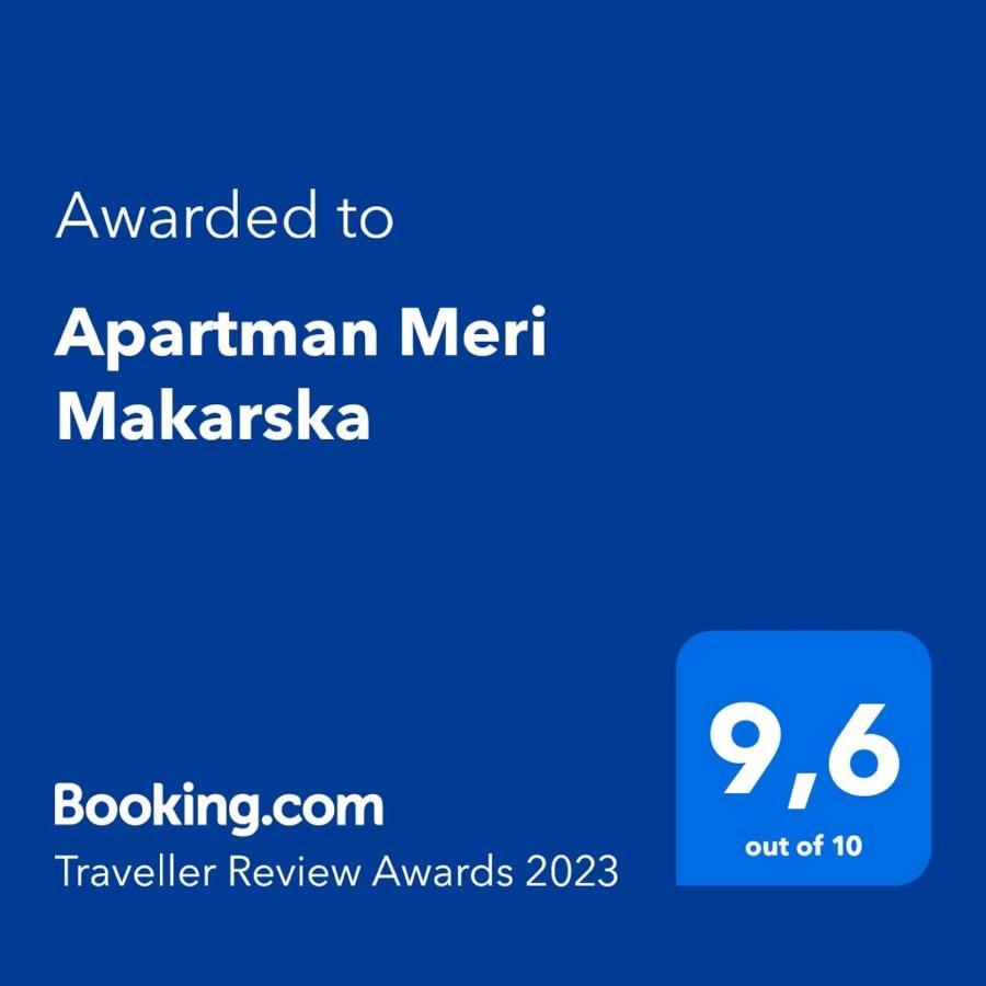 Apartman Meri Makarska Exteriör bild